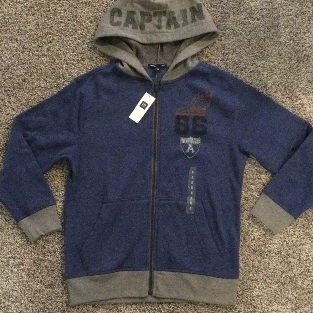 Gap Kids full zip hoodie size medium